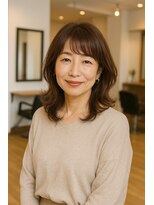 ヘアークラフト サン 住吉店&nbsp;[ヘアークラフトサン] 大人女性におすすめ◎ナチュラルスタイル