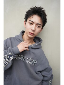 ニコ トウキョウ ロジック(nico TOKYO Logic) 刈り上げアップバングスパイキーショートパーマスパイラルパーマ