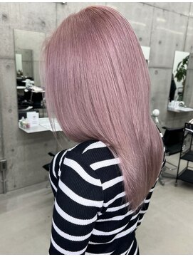 リノート バイ エゴル 太田川(Linoet by ENGOL) ホワイトピンクベージュ/髪質改善