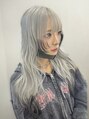 アイトーキョー 名古屋2nd(AI TOKYO)&nbsp;【レイヤー×裾カラー】レイヤーカット/ブリーチ/シルバー/栄
