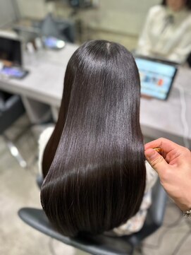 髪質改善/髪質改善カラー[#渋谷駅#縮毛矯正#ストレートパーマ]