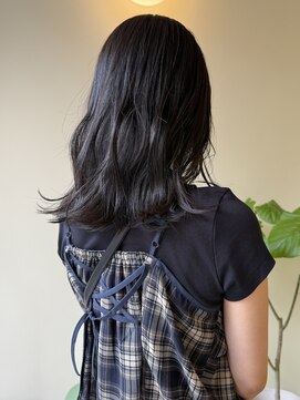 〈浅草 半個室〉ニュアンスグレーブラック