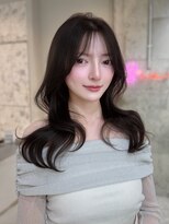 シーシンジュク 新宿南口(Sea shinjuku)&nbsp;大人ガーリー×ダークアッシュ[似合わせカット/ミディアム]