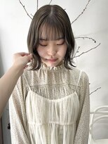 エス 西梅田(esu)&nbsp;オリーブベージュ/ふわっとボブ