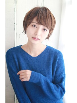 シュシュット(chouchoute) 前髪クールショートアンブレラカラーイメチェンピンクベージュ43