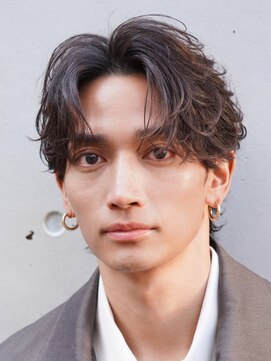 レタッチ バイ フィフス 銀座(RETOUCH by fifth) 銀座シャドウパーマニュアンスパーマツーブロックメンズパーマ