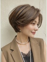 ビーワールド(B WORLD)&nbsp;白髪ぼかしで若々しく【藤枝/髪質改善/白髪ぼかしハイライト】