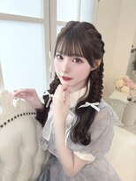 リルミー ミュエナ 大須 矢場町(Lilme myuena)&nbsp;ダークパープル/ナチュラルショート/ミルクブラウン/夏/名古屋
