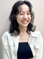 イギー(igggy)&nbsp;レイヤーパーマ　デジタルパーマ　ミディアム　ロング　ウルフ