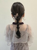 エウ(eu)&nbsp;タイトめかわいい編みおろしアレンジ