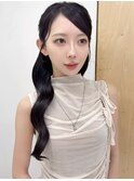 ハーフアップアレンジ＊misaki＊