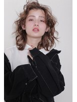 ネオリーブエクラ 上野御徒町店(Neolive eclat)&nbsp;ボリュームパーマスタイル　アースカラー