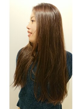ヘアーリゾートラシックアールプラス(hair resort lachiq R+) 《R+》艶髪☆ロングヘア☆ゴールドベージュ