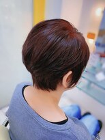 ジェイクラブ 土橋店(J CLUB)&nbsp;レッド系白髪染め☆ショート