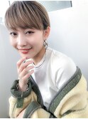 小顔×オリーブカラー×ハイライトカラー×イルミナ×新宿店