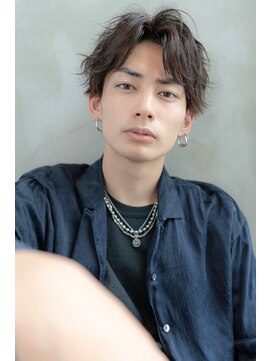 オースティン 門前仲町(AUSTIN) かき上げシルバーカラーサイドグラデーションスリークショート