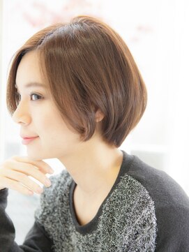 レポゼ 日本橋室町(Repose) マロンベージュ/Aラインボブ/かきあげ[日本橋駅]