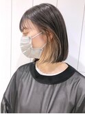 インナーハイライト_くびれヘアビタミンカラー_ba358881
