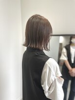 キュエム(Cuem)&nbsp;【Cuem菅原】ぷつっと切りっぱなし外ハネココアブラウン