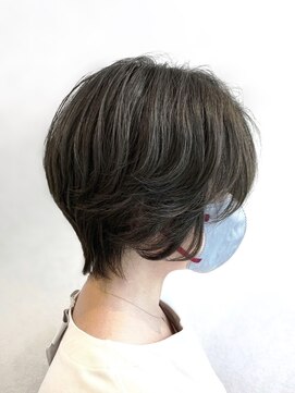 アン 溝の口(un) ハンサムショート×オリーブグレージュカラー☆