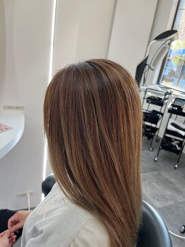 ブルージュ ヘアー(Brugge hair) ハイライトグラデーション