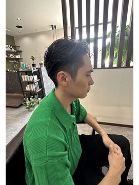 ウォルク(WOLK) メンズスタイル/七三分け/グリースセット/大人ヘア