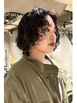 ビビト(bibito)&nbsp;bibito ウルフ　ウェーブパーマ　ウルフ　ウルフパーマ パーマ