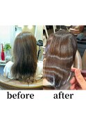 髪質改善カラーエステ