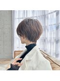 小顔似合わせカット愛されクールショート20代/30代40代50代/難波
