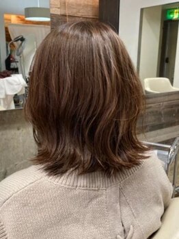 アズヘアー(AZ HAIR)の写真/地肌に優しいカラーを使用◎こだわりの商材でお悩みに寄り添った施術をご提案＊理想のスタイルを叶えます♪