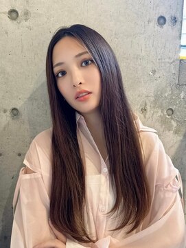 シェルター バイ トウキョウ(Shelter by TOKYO) ブルーブラック/髪質改善ストレート/大人可愛い