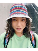 レジュアル(RESSUAL) メルティーカラーフェミニンロング似合わせウェーブミディアム