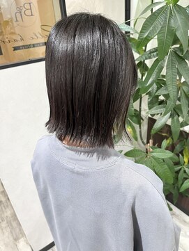 ベルヘアーデザイン 堺東(Belle hair Design) 切りっぱなしボブ/ショートカット/ショートヘア/ボブ/ショート