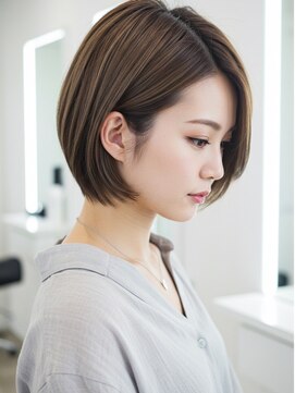 エル 新小岩(elu) 美髪/ワイドバング/レイヤーカット/くすみベージュ/新小岩駅