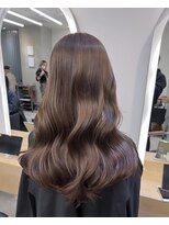 ジーナ 船橋(Zina) 髪質改善*ロングレイヤーグレーベージュ*美髪【Zina船橋】