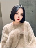 イメチェンヘアスタイル/外ハネボブ/美髪のススメ/ワイドバング