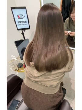 ネウィ 銀座(newi) ベージュカラー/トリートメント/髪質改善カラー/韓国ヘア/銀座