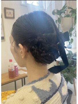 リンド(Lindo) 編み込みスタイル