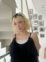 オブヘアー 宮崎台店(Of HAIR) 波巻きボブ/ボブ　ウェーブヘア
