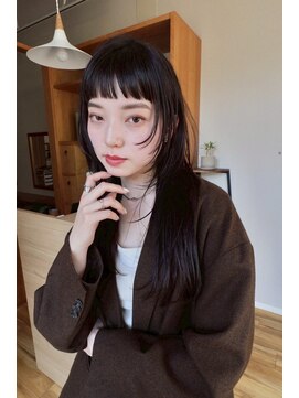 クランバイヘッドライト 鷺沼店(clan by HEADLIGHT) ハイナチュラルロング/レイヤーカット/地毛風カラー