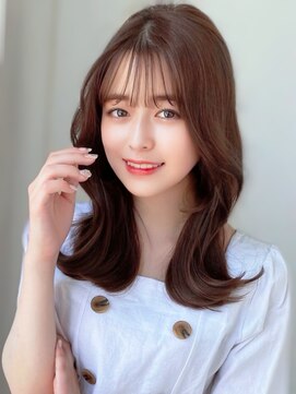 エインアンリー 明治神宮前(AIN.ANLY.) イメチェン/ハッシュカット/フルバング/似合わせカット/韓国ヘア