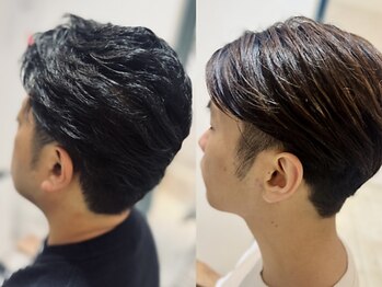 ヘアケア ラウンジ(hair care LaUNGE)の写真/学生から働くビジネスマンまで幅広く対応！第一印象からかっこよく決まるスタイルをご提案いたします◎