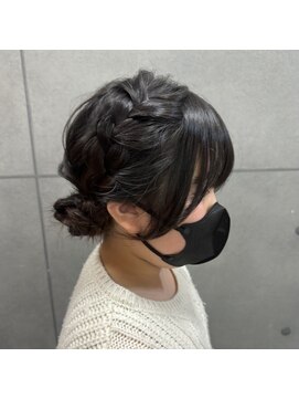 ヘアメロウ ココ(hair mellow CoCo...) サイド編み込みひつじヘア