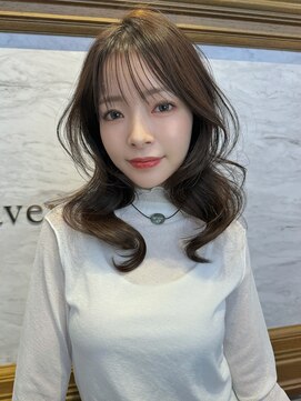 ロンドアベニール 北千住(Lond avenir) くびれヘア/顔周り/韓国/レイヤーカット/黒髪/ロング/前髪北千住