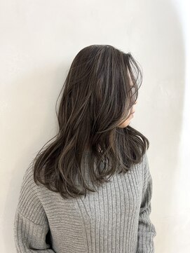 マスカリ(muscali) くびれヘア#ハイライトカラーアプリコットオレンジグレージュb60