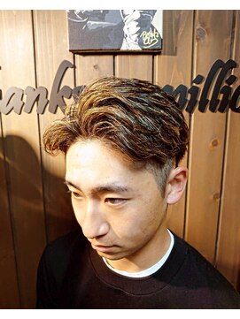 サンフラット(Sun Flat) メンズカット×カラー