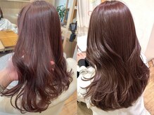 「カラーしても数日で色落ちしちゃう…」Violetこだわりのカラー施術は数日経っても綺麗な髪色をキープ◎