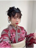 浴衣ヘアセット