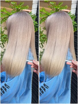 ローリン(Rolling) 【Motoki】 10代/ロングスタイル/ブロンドベージュ/天神大名