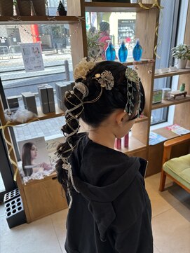 七五三ヘアセット